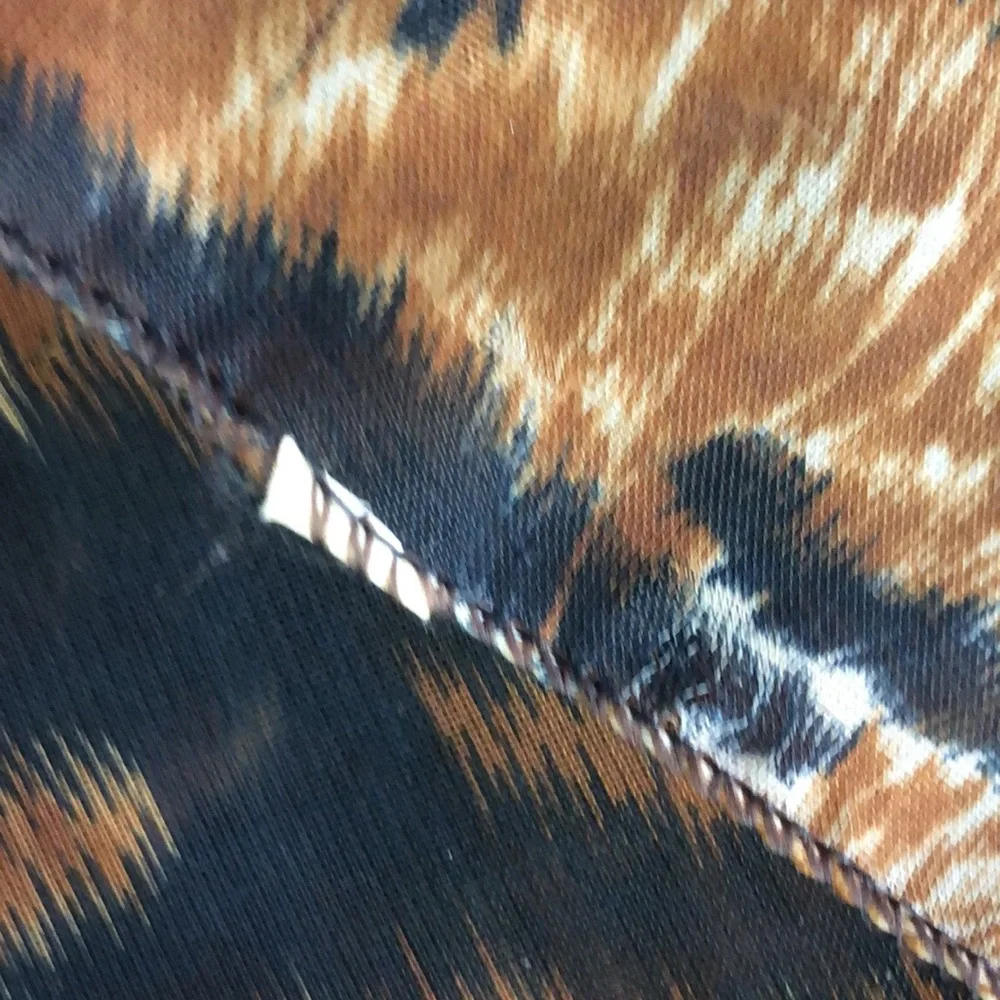 Chic Animal Print Scarf Shawl Breezy Sheer VTG - Picture 9 of 12